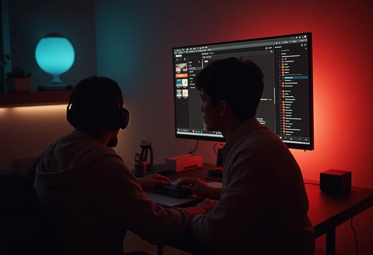 Susunan aplikasi kebugaran di ruang virtual