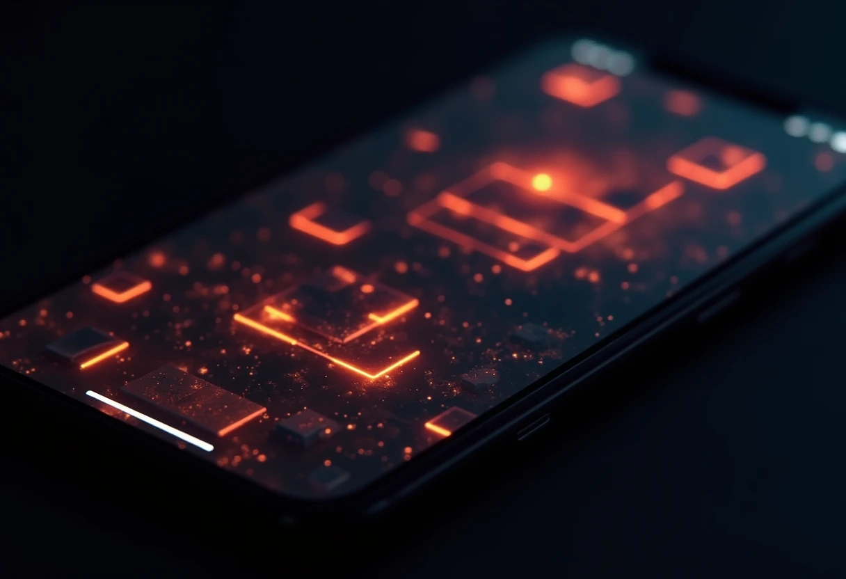 Premium photo recovery app interface