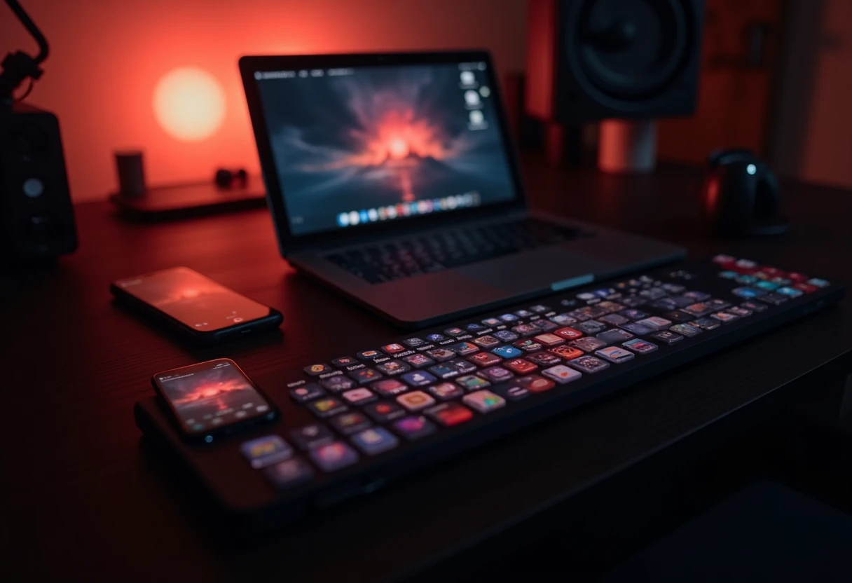 Productivity app workspace