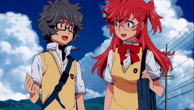 kaito e ichika esperando no anime de verão