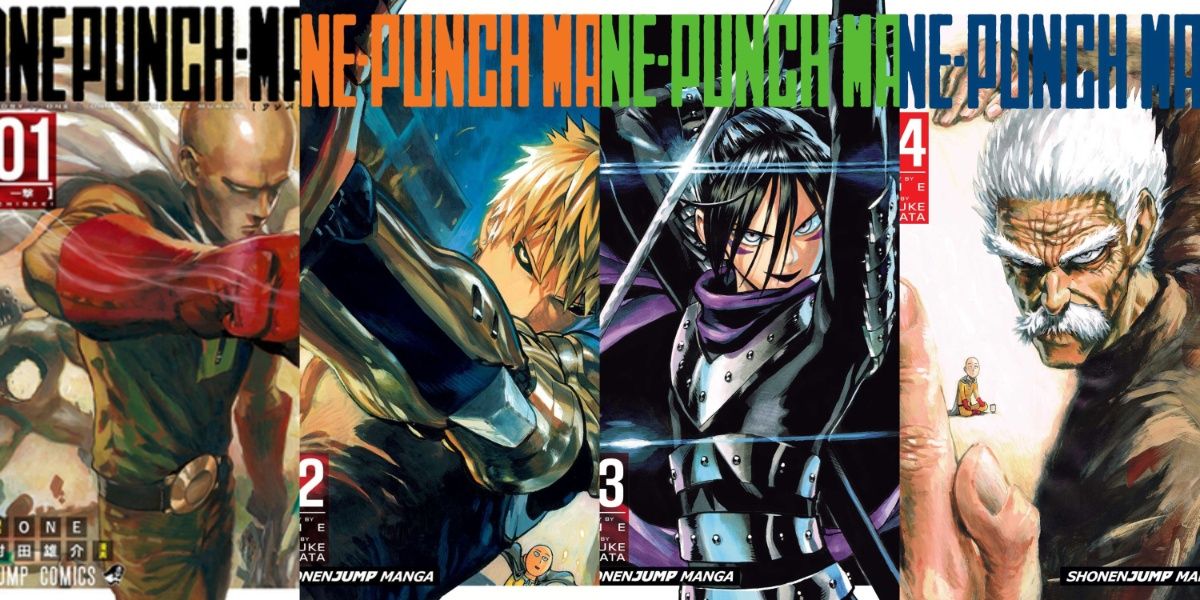 One Punch Man manga abrange 1-4