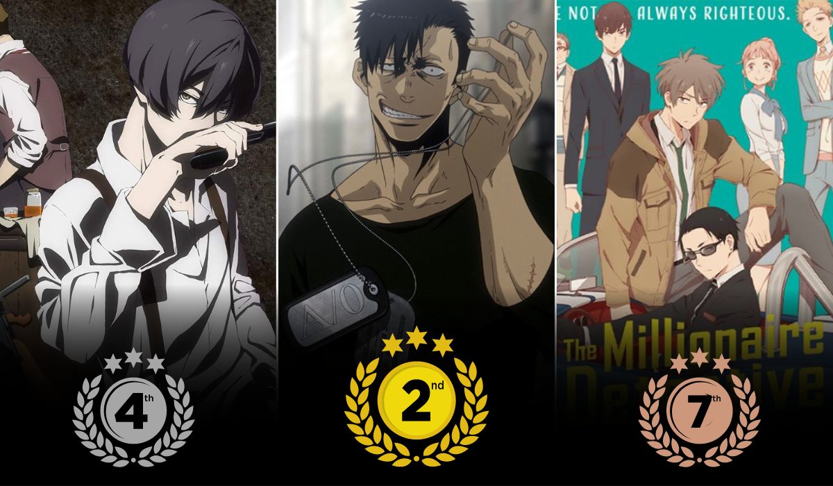top 5 animes de assassinato