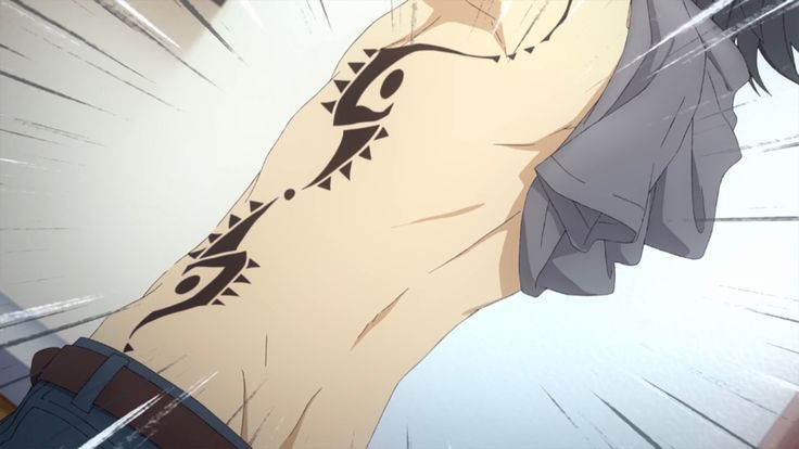 Izumi Miyamaru – personagens de anime com tatuagens icônicas
