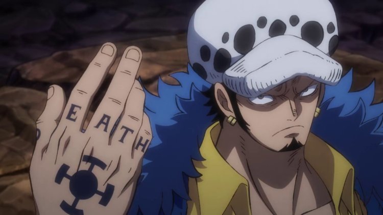 Trafalgar Law - personagens de anime com tatuagens icônicas