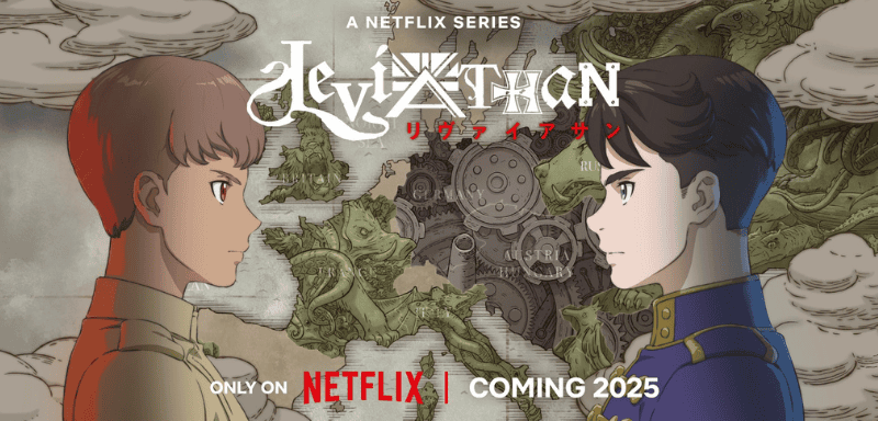 Leviathan promete trazer muita emoção para os lançamentos de animes em 2025. (Fonte: Netflix)